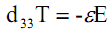 Piezoelectric equation 3